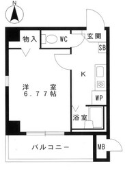 ソルジェンテハンター坂の物件間取画像